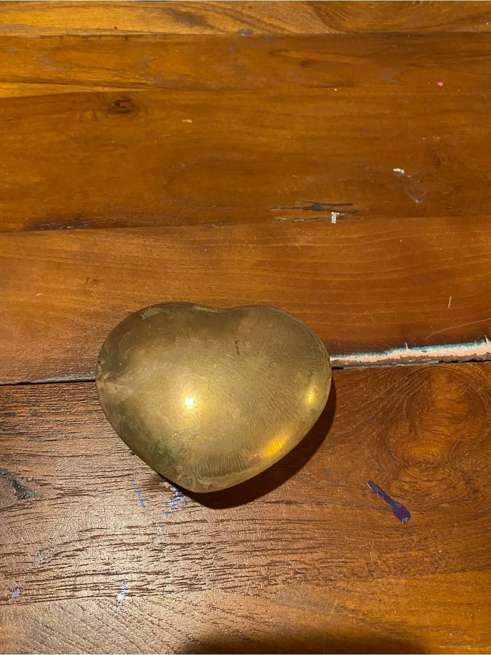 Brass Heart Jewelry Trinket Box – Gold Heart Jewelry Organizer